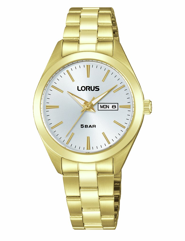Lorus Ladies Gold Colour Stainless Steel Bracelet Watch
