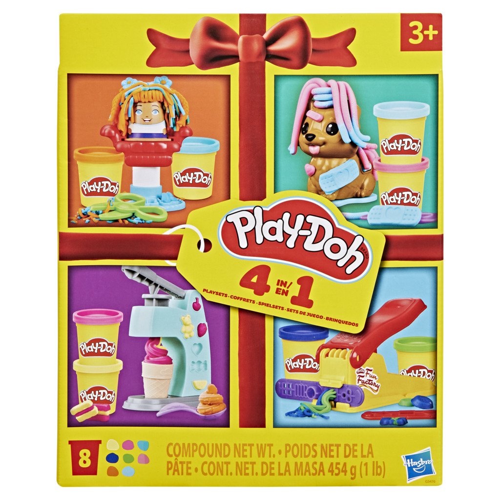 Play-Doh 4-In-1 Mini Classic Bundle Playset