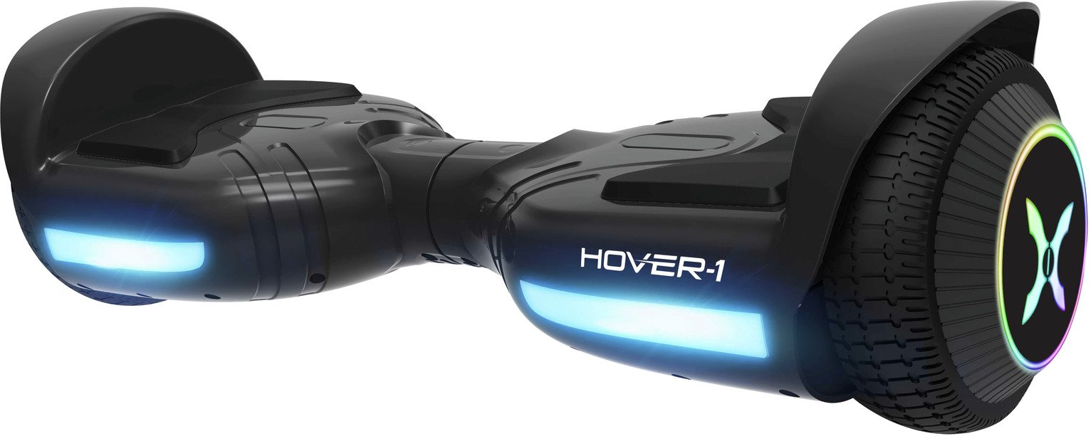 Hover-1 Rival Electric Hoverboard with LED Wheels - Black