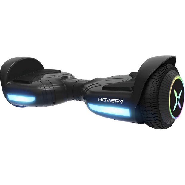 Dare Begrænse ur Buy Hover-1 Rival Black Hoverboard with LED Wheels | Hoverboards | Argos