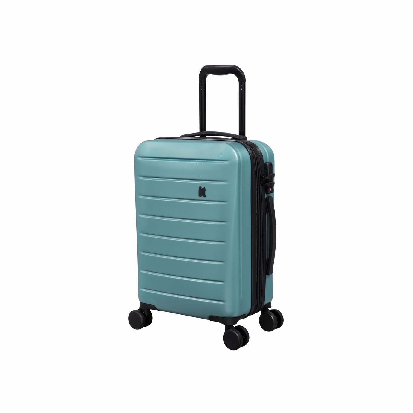 IT Luggage Legion Expandable 8 Wheel Hard Cabin Suitcase