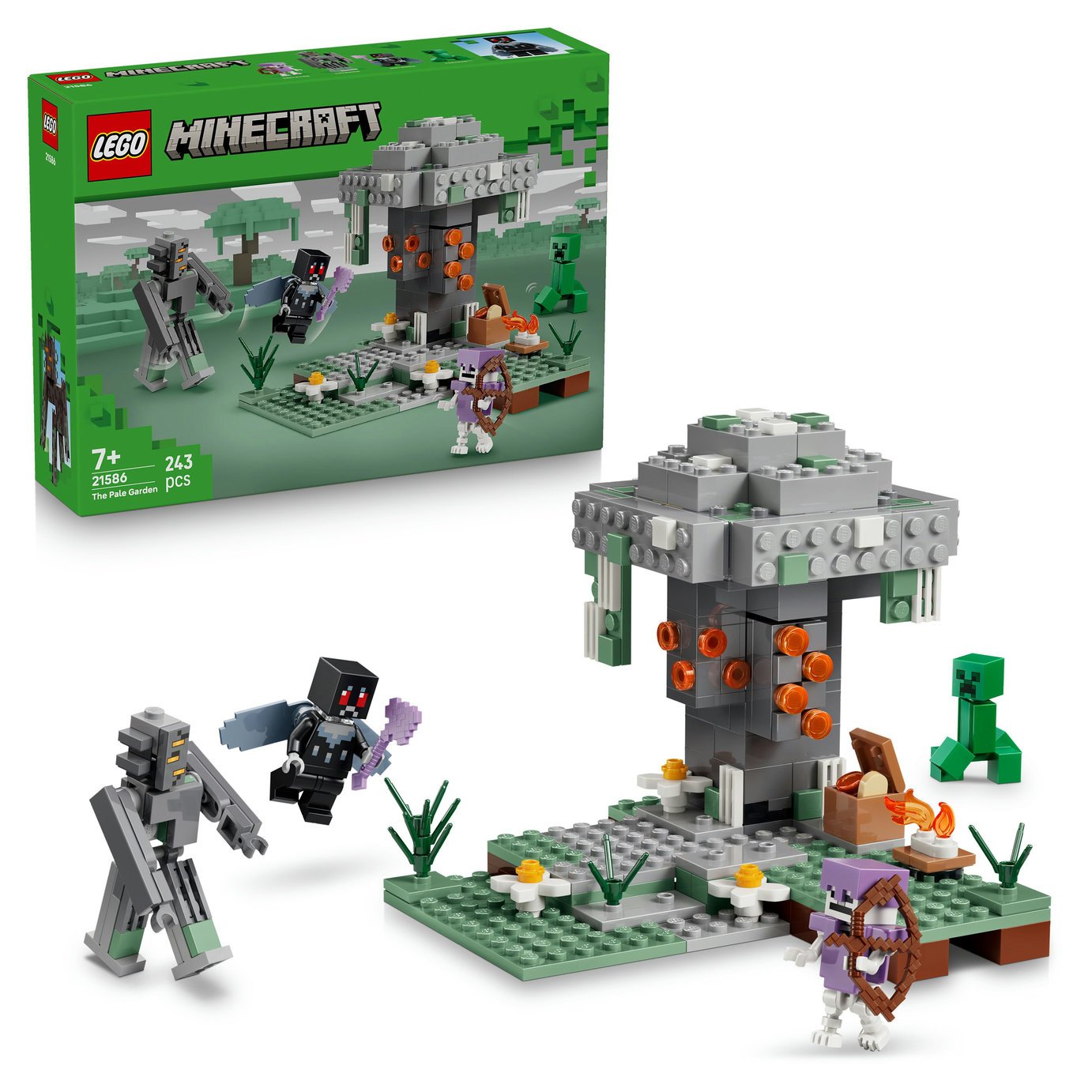 LEGO Minecraft The Pale Garden Building Toy for kids 21586