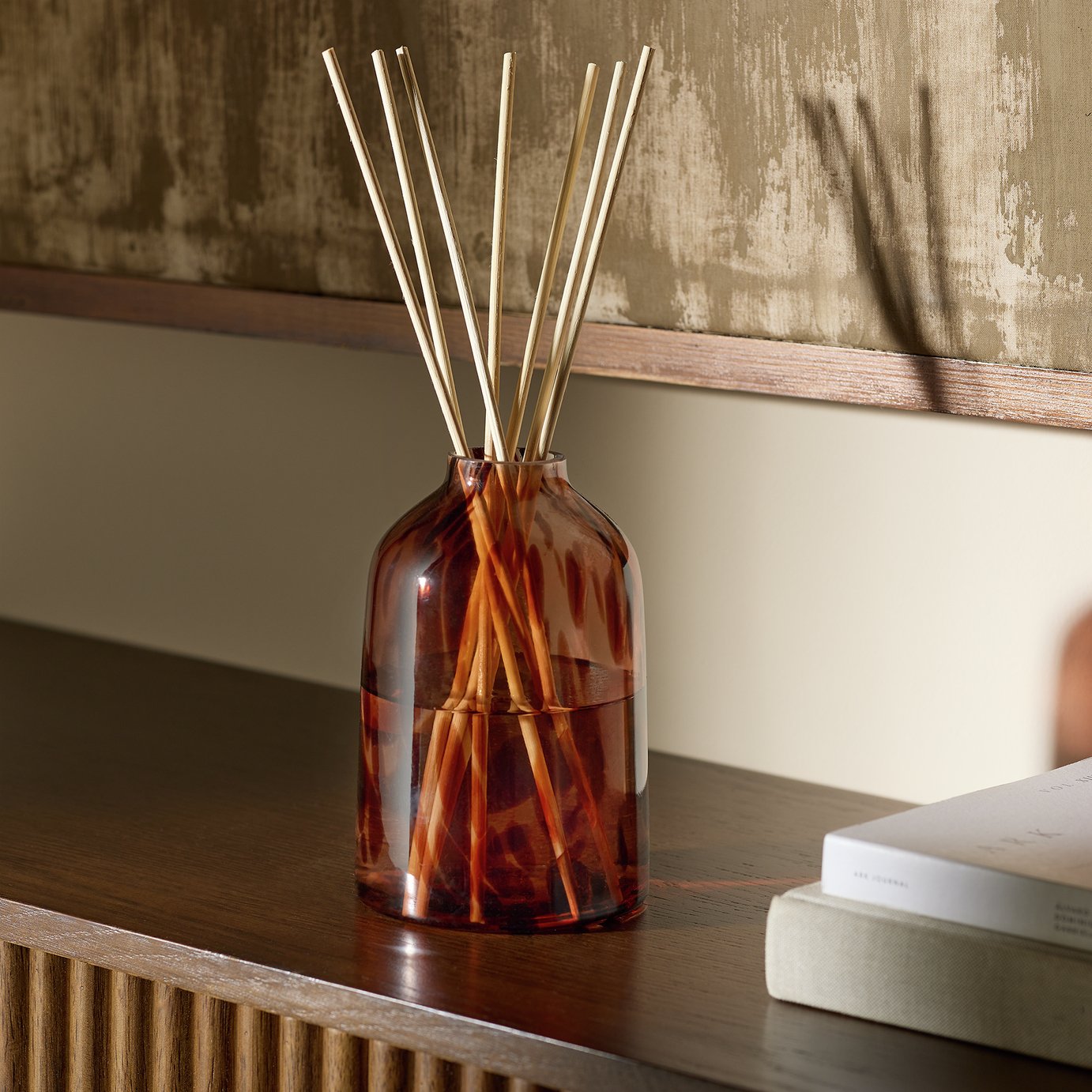 Habitat Brown Confetti 500ml XL Reed Diffuser - Autumn Spice