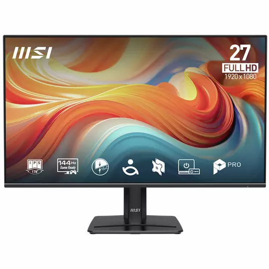 MSI PRO MP271 E14A 27 Inch FHD 144Hz IPS Monitor with Built-in Speakers