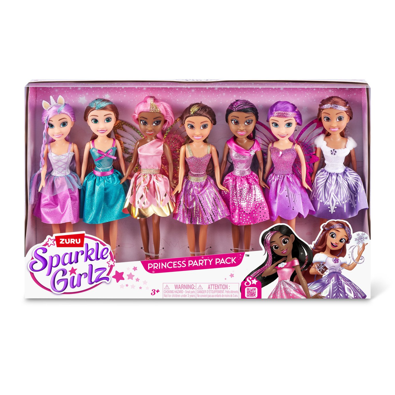 Zuru Sparkle Girlz Fantasty Collection Doll - Pack of 7 