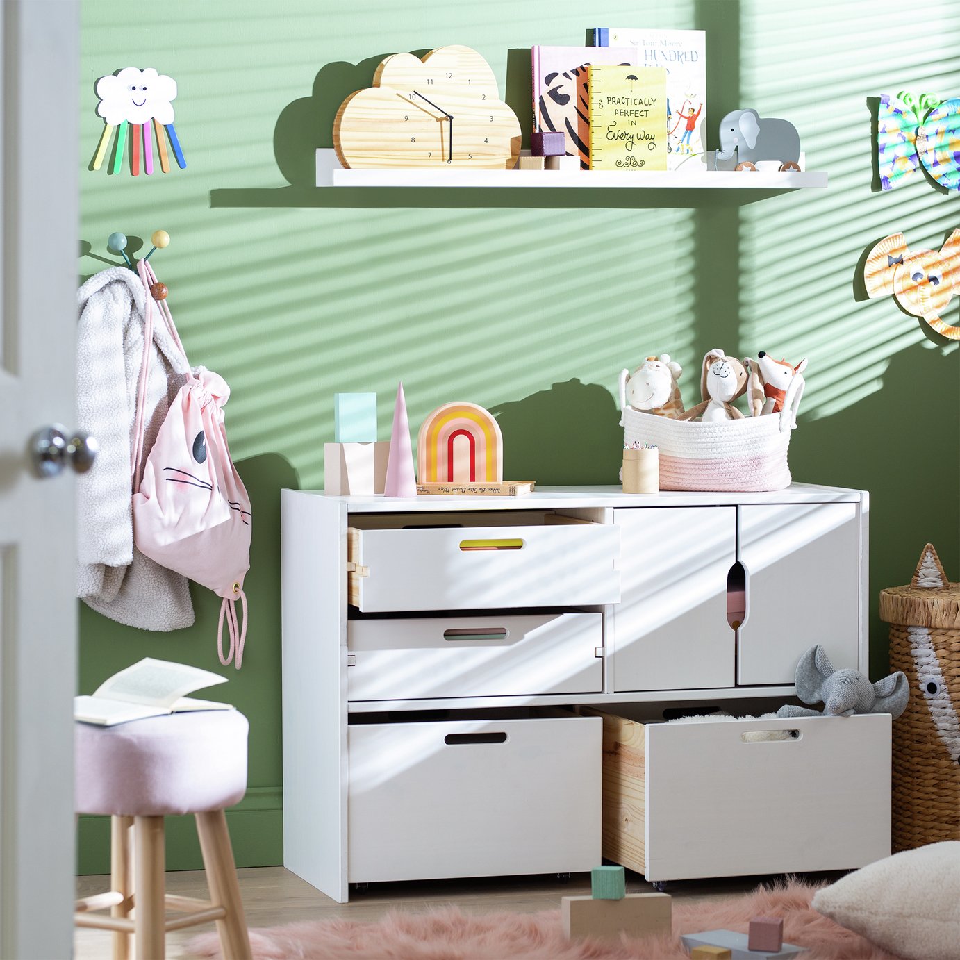 Habitat Kids Rico Double Storage Unit 