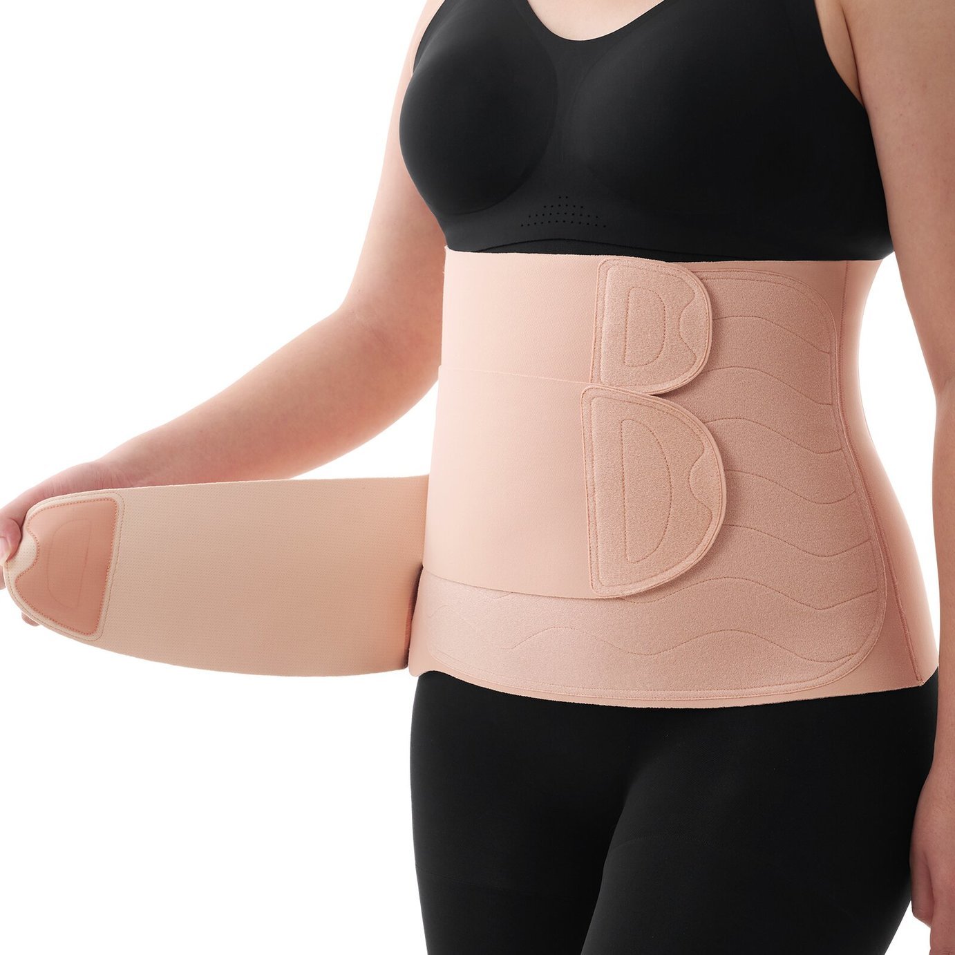 Momcozy Ergowrap M Size Postpartum Belly Band - Pink