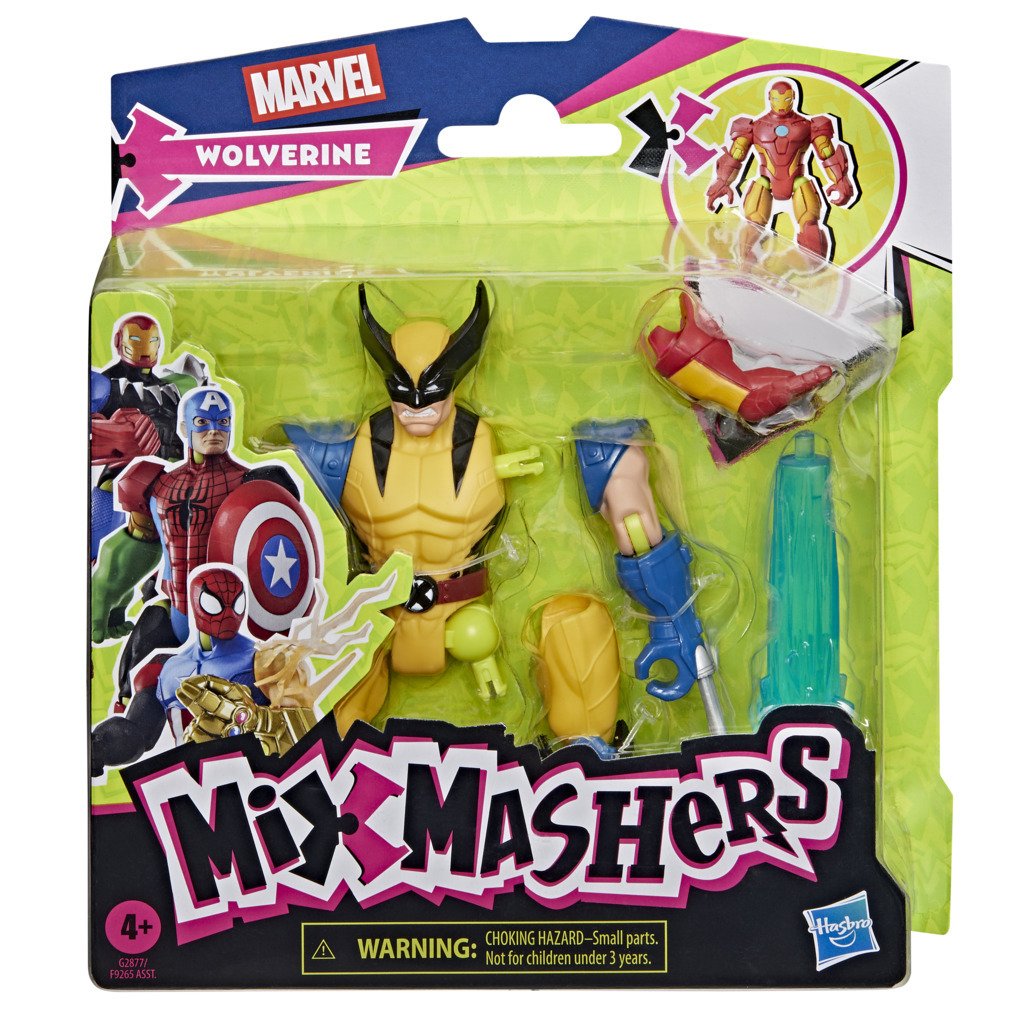 Marvel X-Men Mixmashers 5 Inch Wolverine Action Figure