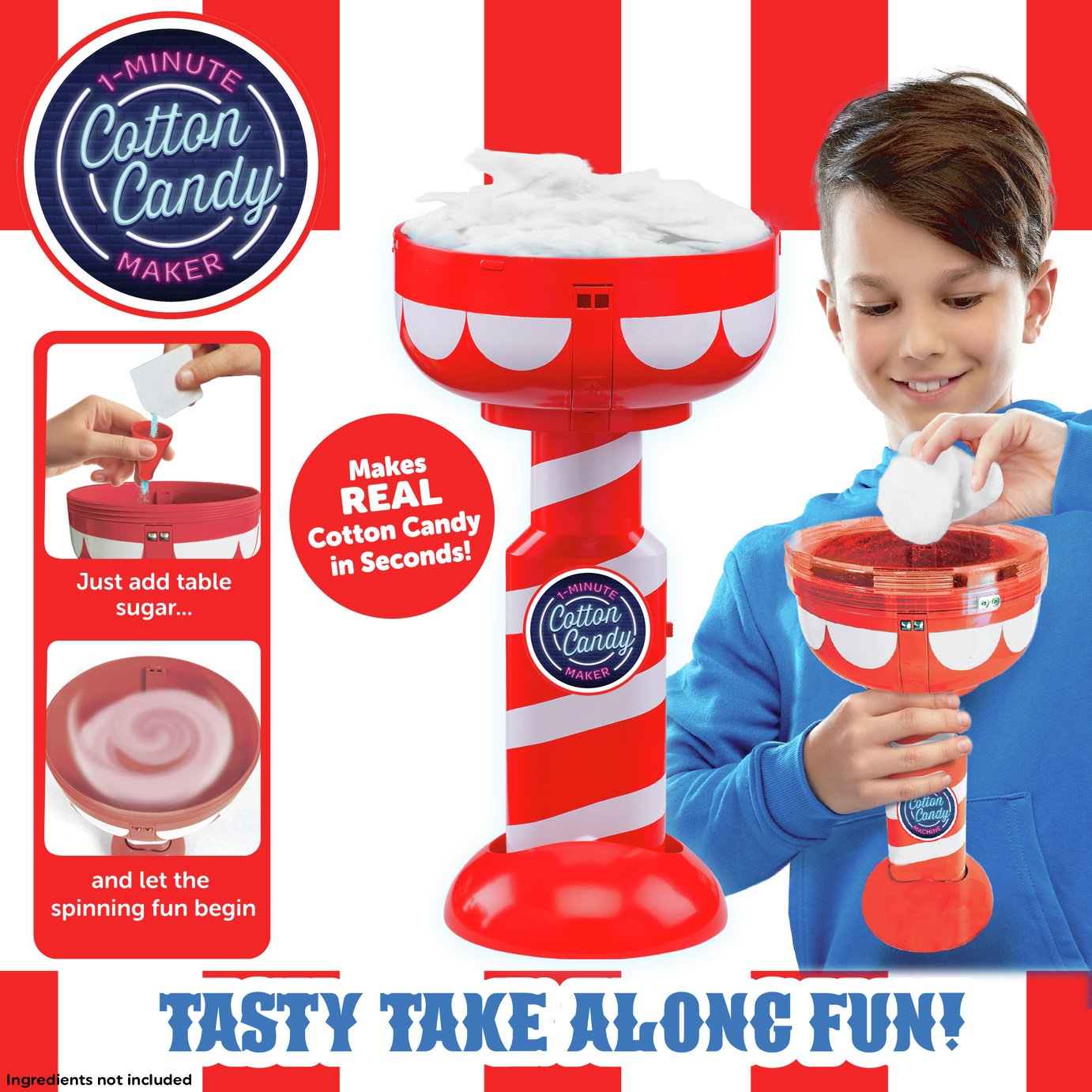 1 Minute Cotton Candy Machine