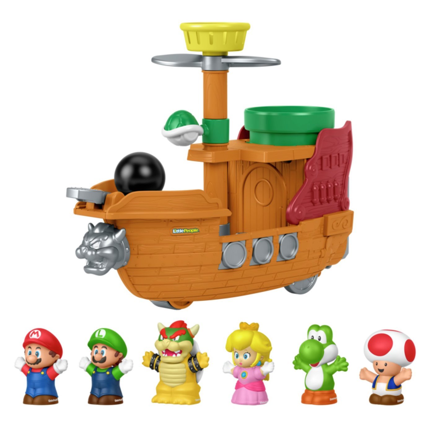Little People My Mario Bowser's Airship playset