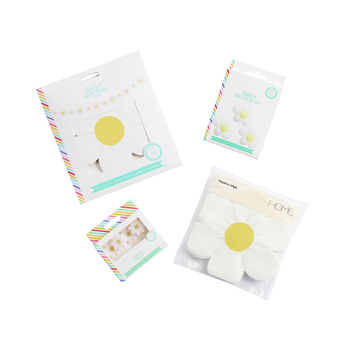 Mad Party Daisy Themed Party Kit