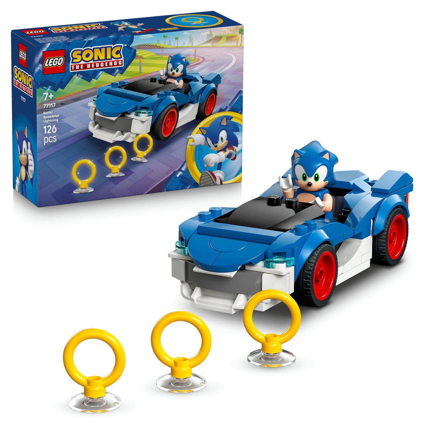 LEGO Sonic the Hedgehog Sonic: Speedster Lightning Toy 77117