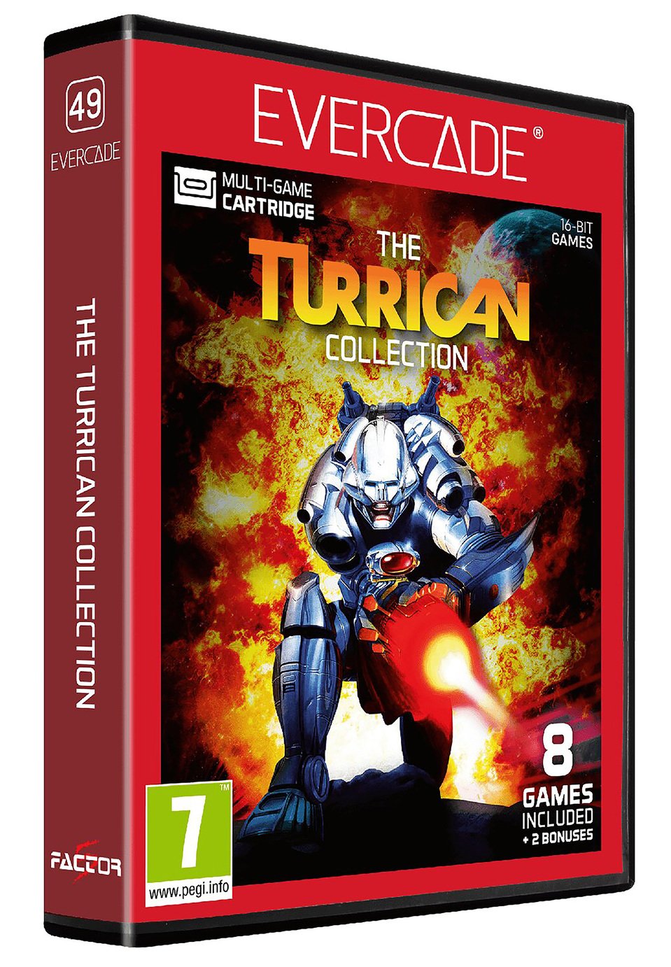 Evercade THE TURRICAN COLLECTION Multi-Game Cartridge