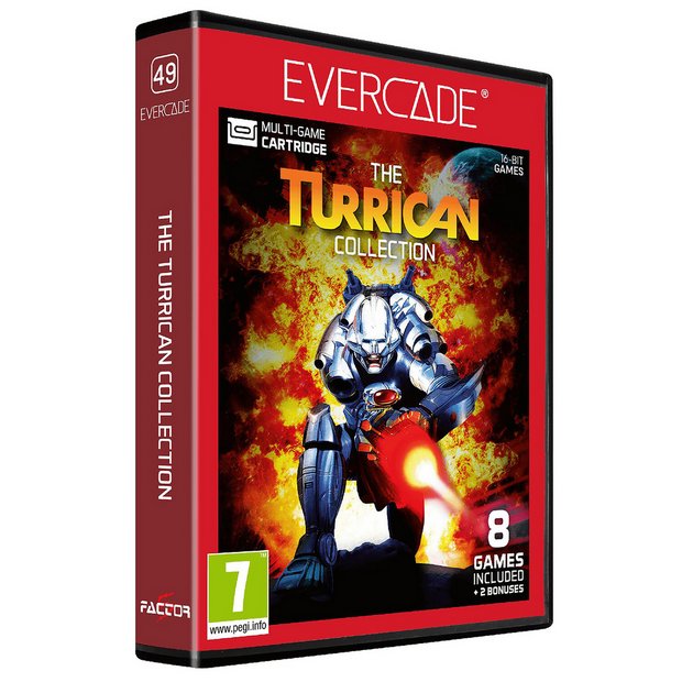 タリカン コレクション Turrican Collection Evercade Evercade 49 Turrican Collection - 10 Games Limited Collectors