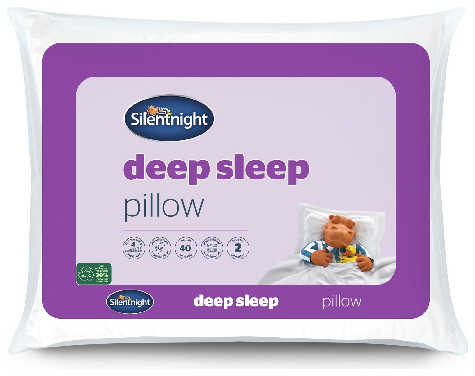 Silentnight Deep Sleep Medium/ Soft Pillow