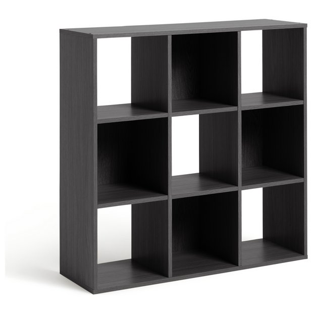 Black Cube Storage Unit