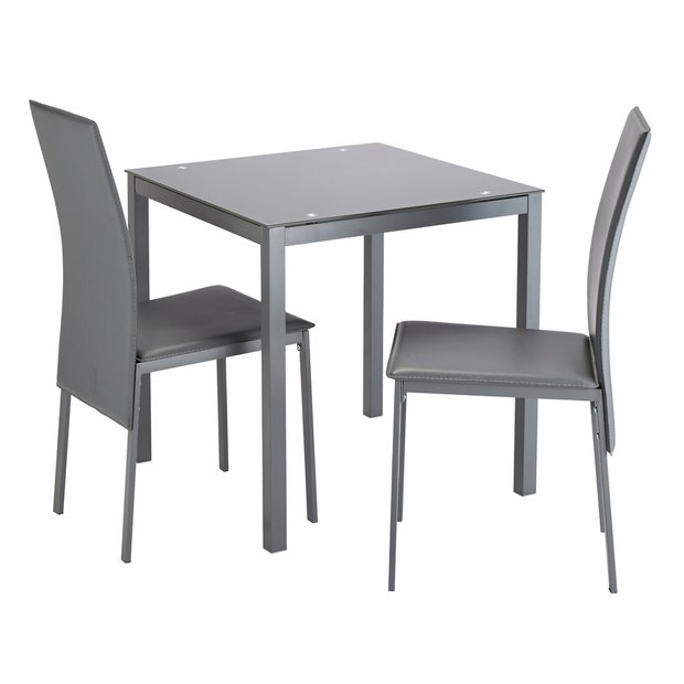 Argos table 2 outlet chairs