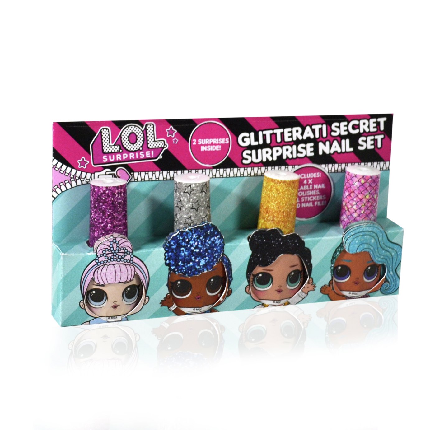 argos lol glam glitter