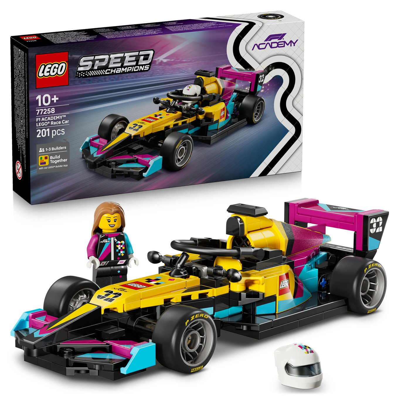 LEGO Speed Champions F1 ACADEMY LEGO Race Car Toy - 77258