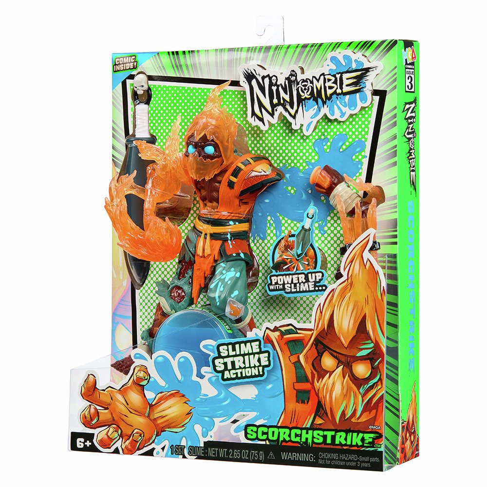 Ninjombie Scorchstrike Action Figure 