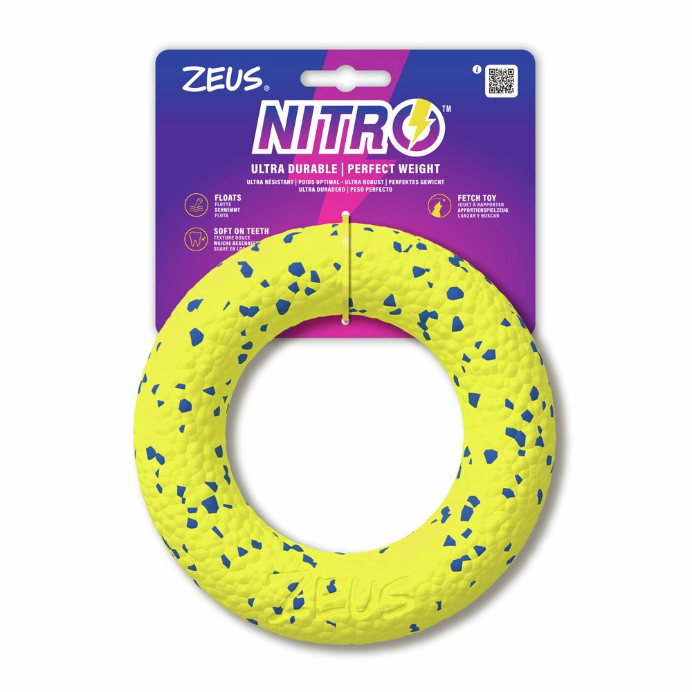 Zeus NITRO 16cm Ring Dog Toy