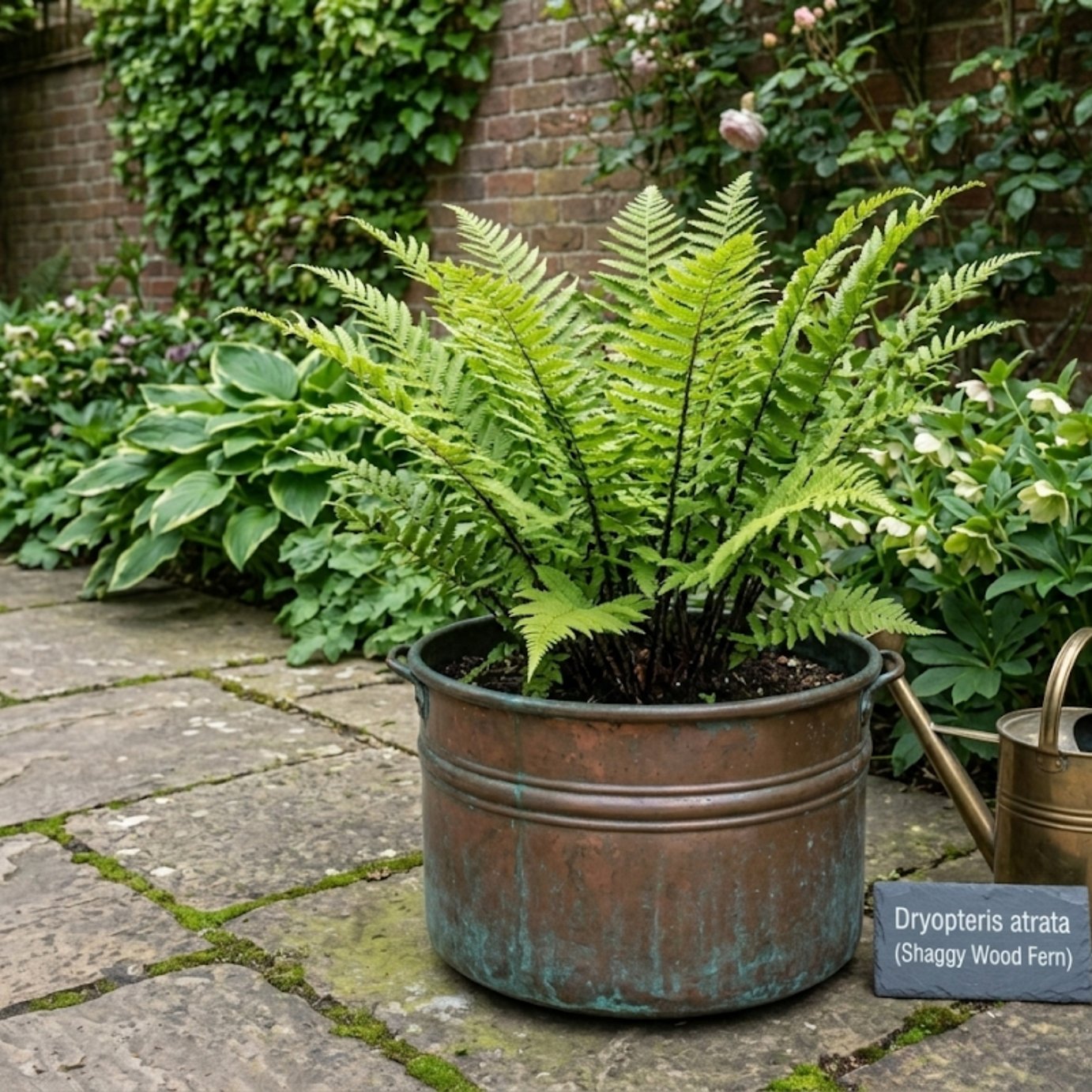 Accelopack Wood Fern Green Perennial Plant - Pack of 3