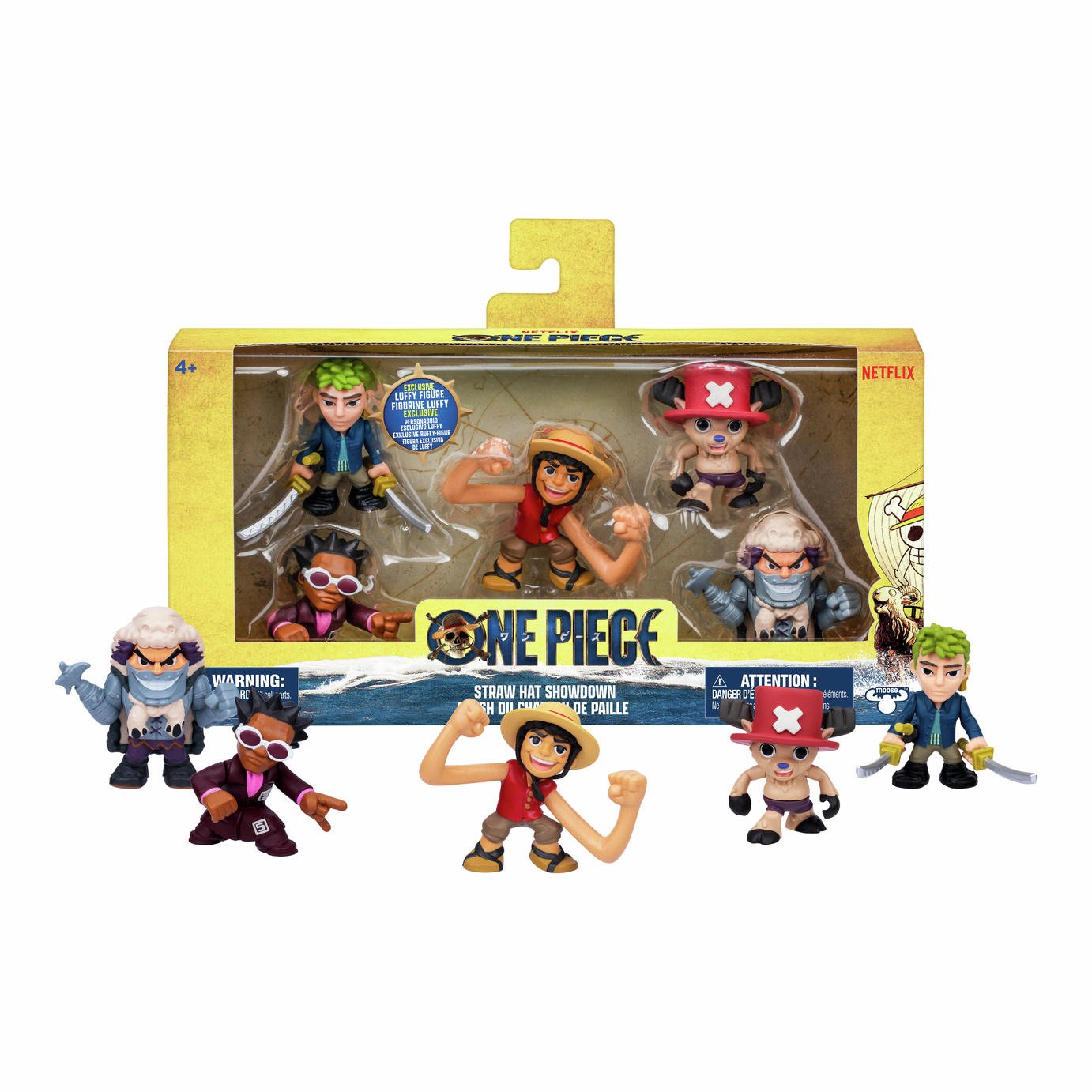 One Piece Strawhat Showdown Mini Figure - Pack of 5