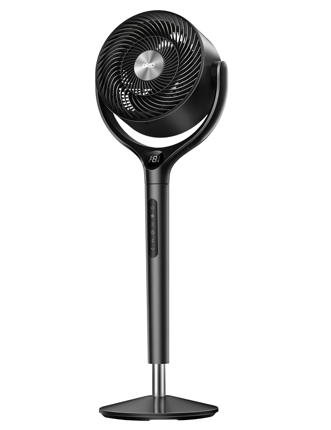 Dreo TurboPoly 362 Black Rechargeable Pedestal Fan