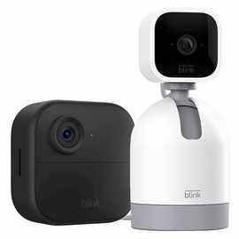 Blink Mini Pan-Tilt Camera & Blink Outdoor 4 Security Camera System
