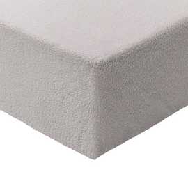 Argos Home Fleece 28cm Fitted Sheet