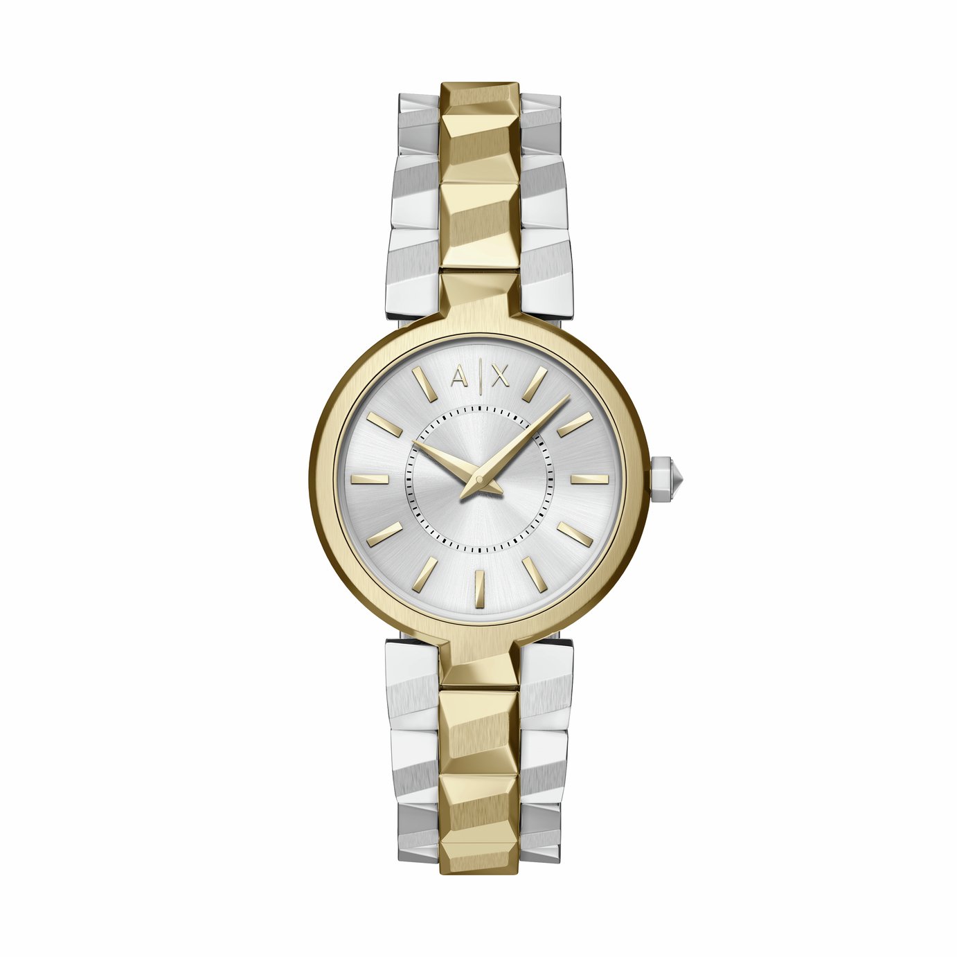 Armani Exchange Ladies AX4406 Two Tone Bracelet Watch