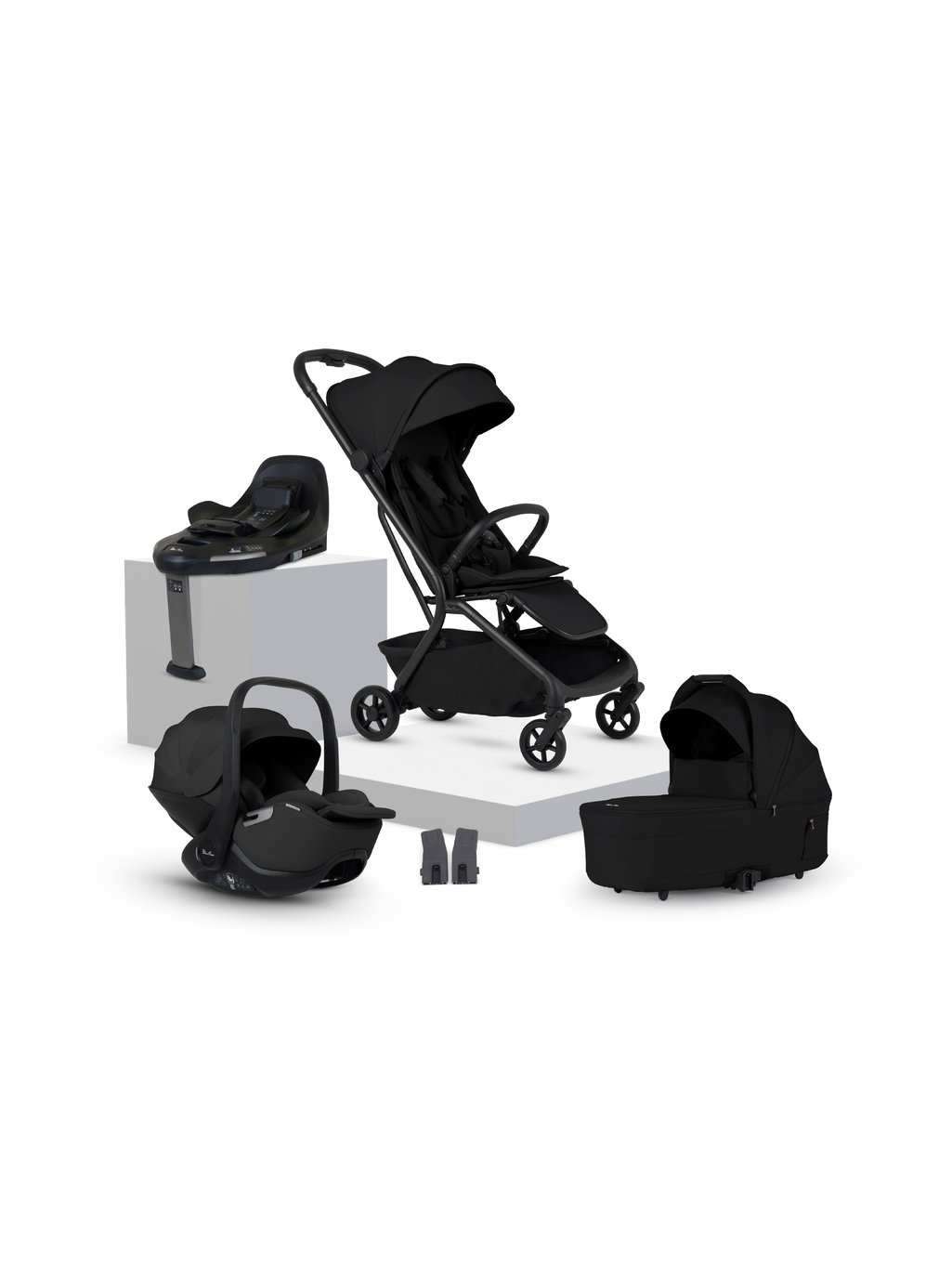 Silver Cross Nia Compact Travel System - Onyx