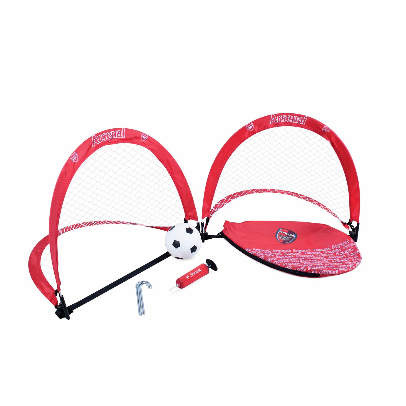Arsenal 1.77 x 1.44 ft Football Training Goal Set