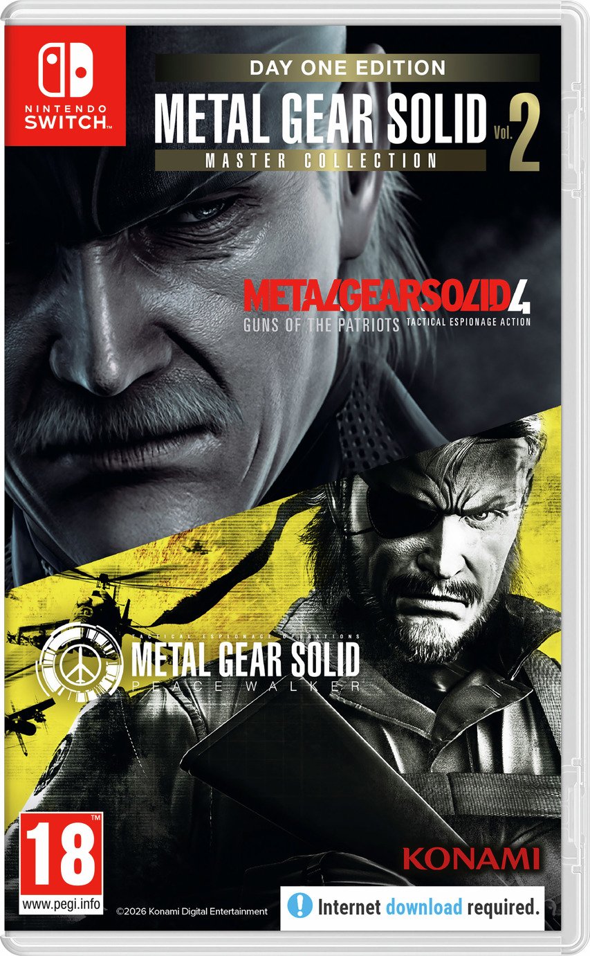 Metal Gear Solid Master Coll Vol.2 D1 Ed NS Game Pre-Order