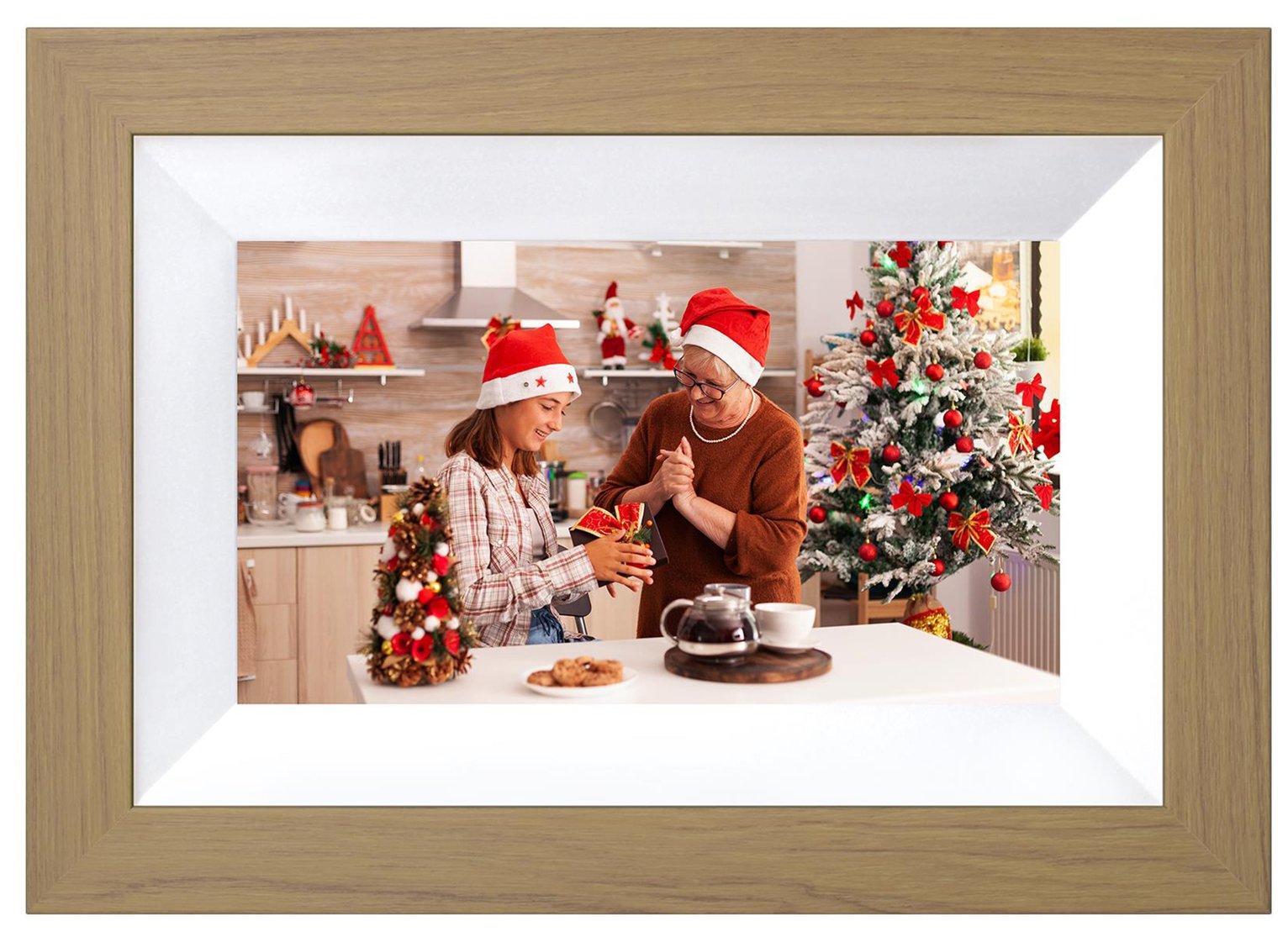 Kodak 7 Inch Wi-Fi Digital Photo Frame - Burlywood