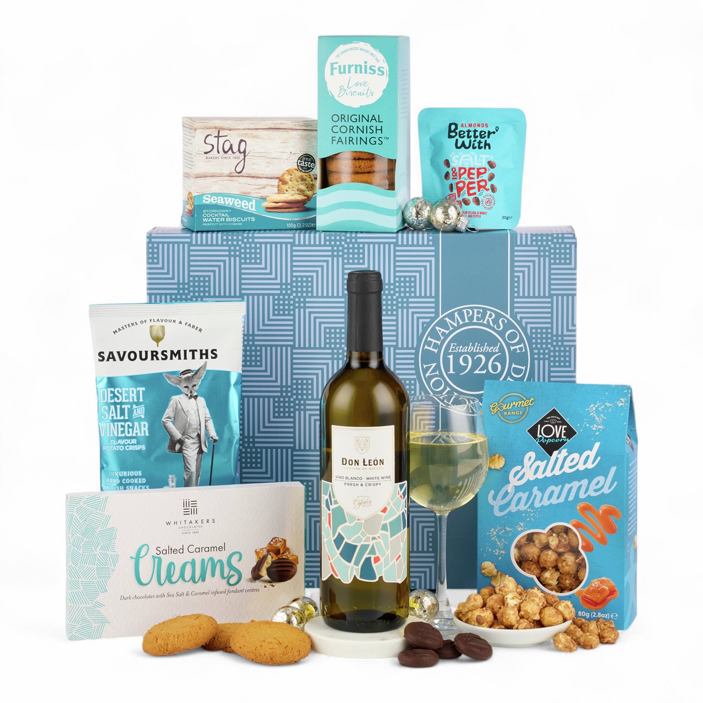 Spicers Of Hythe The Metropolitan With White Wine Hamper