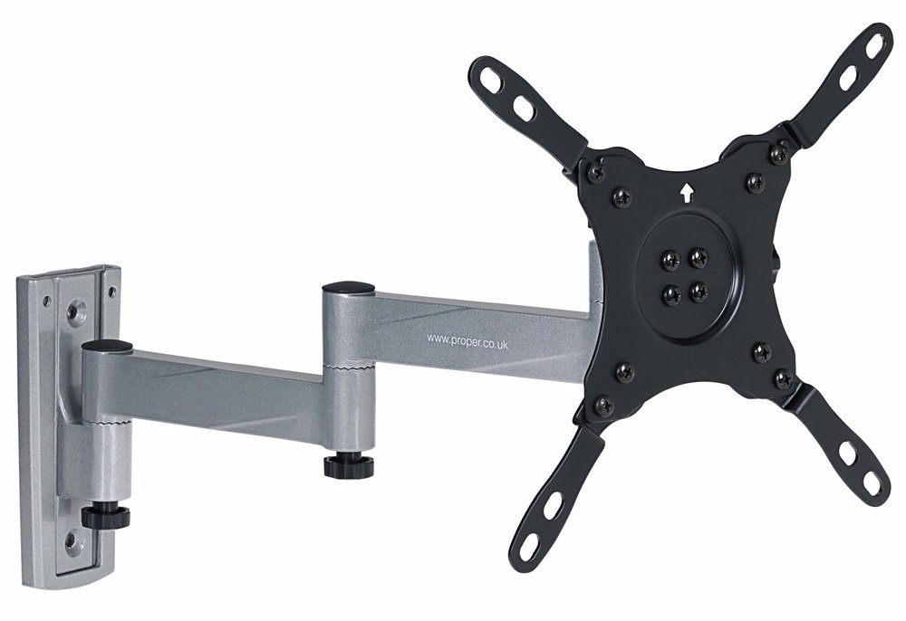  ProperAV TV-A1822S Tilt & Swivel 13–43Inch TV Wall Bracket