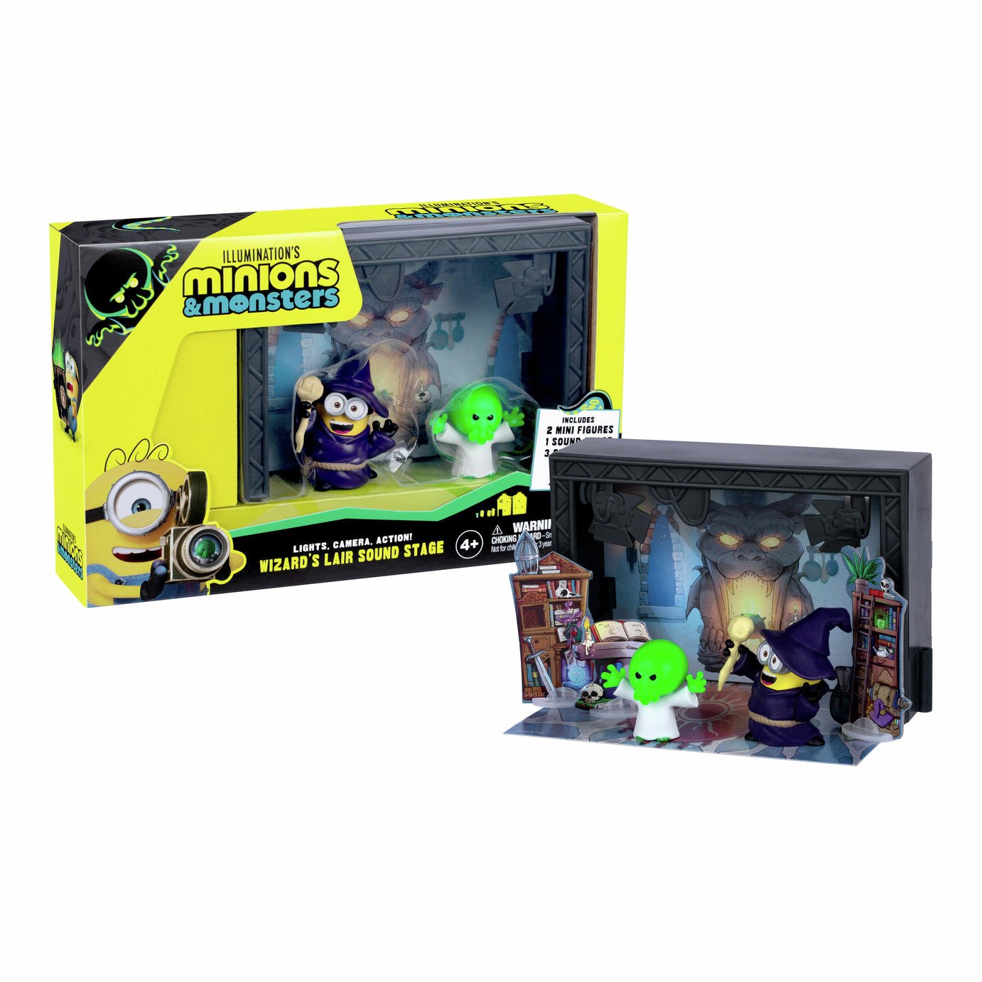 Minions & Monsters Wizard's Lair Sound Stage Figures Set