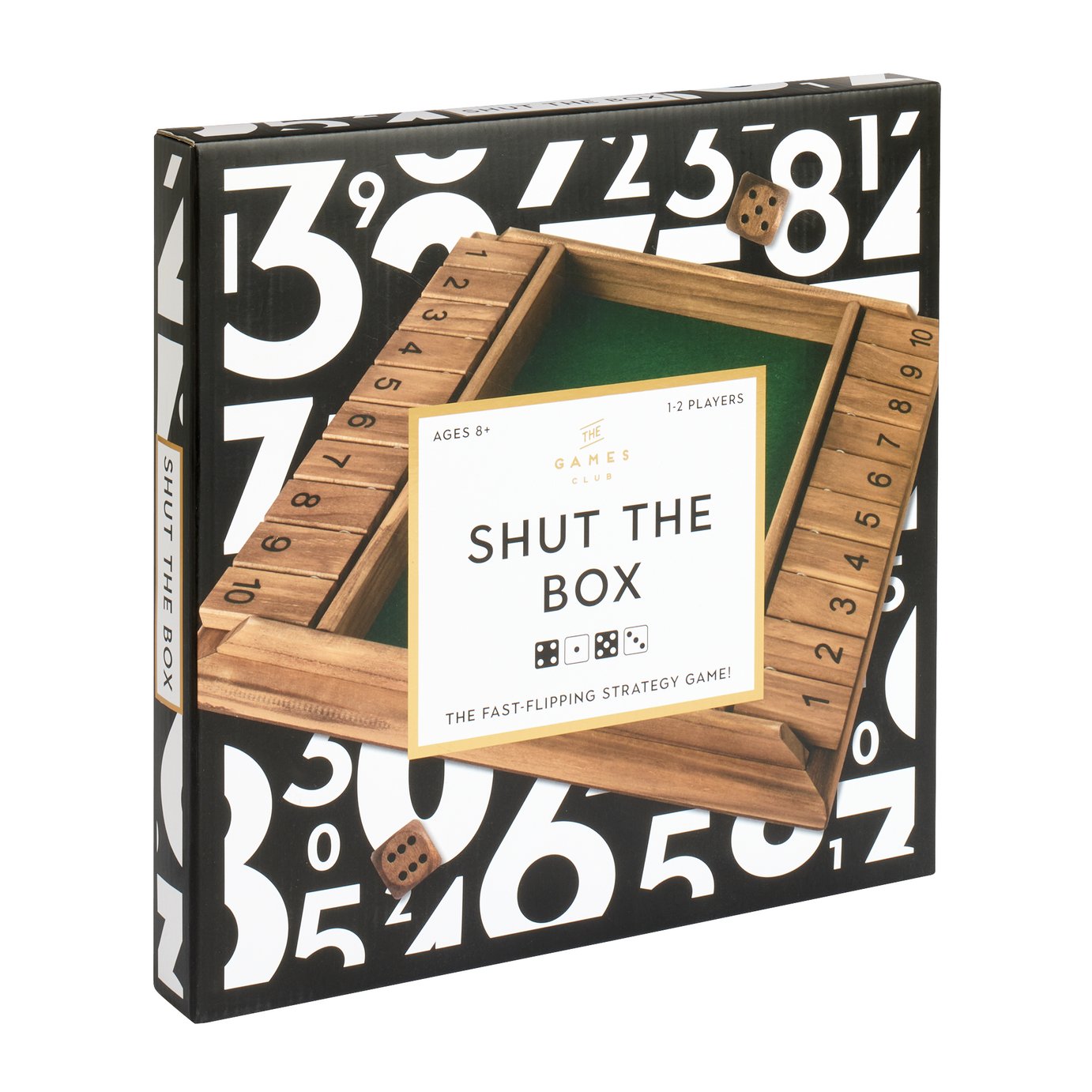 Professor Puzzle Shut The Box Wooden Game