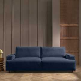 Habitat Julien Fabric 4 Seater Sofa Bed - Navy