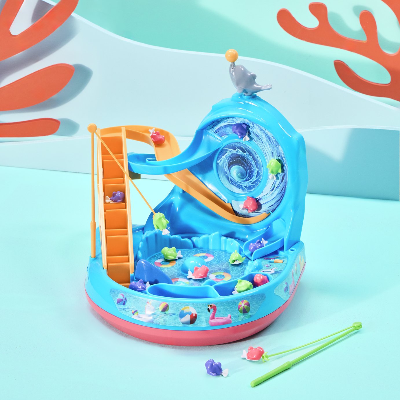 Chad Valley Water Park Fishing Game