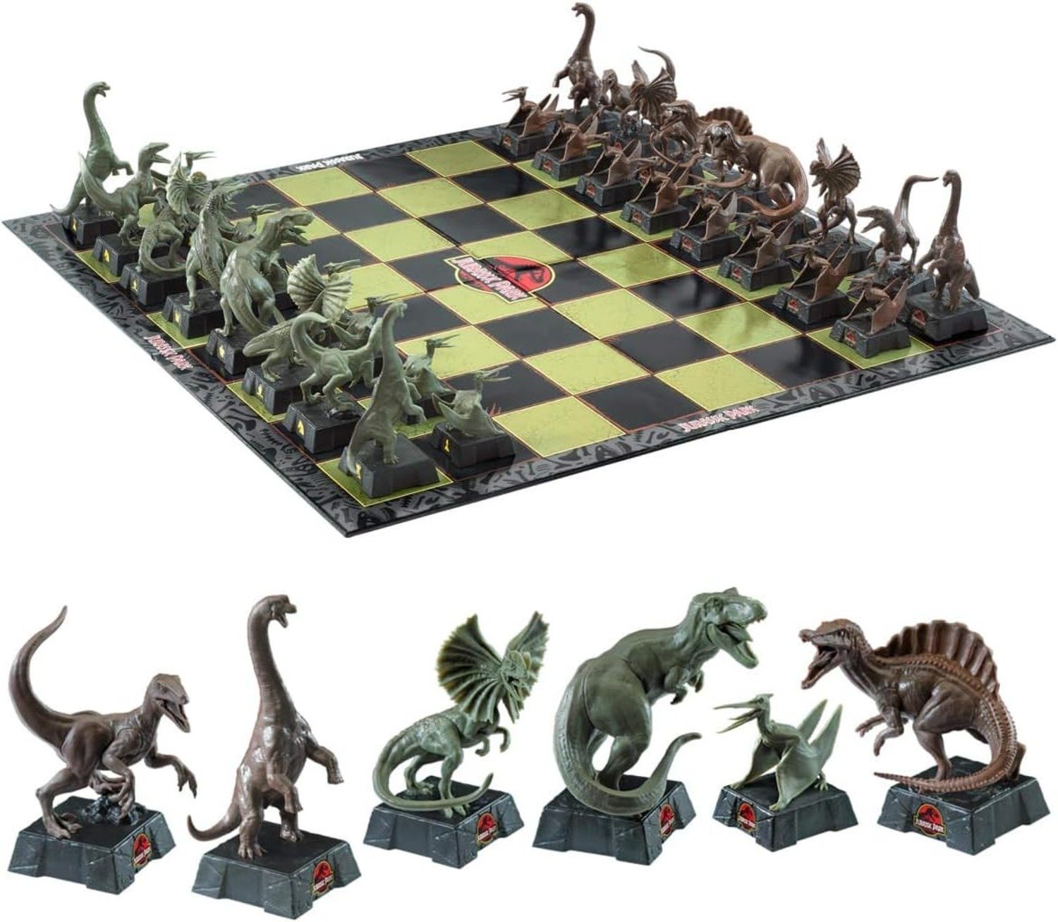 Noble Collection Jurassic Park Chess Set