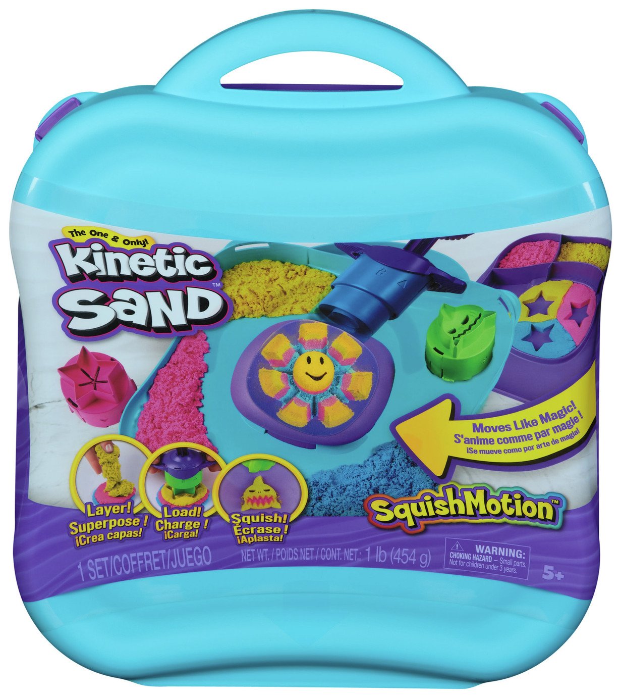 Kinetic Sand Squish Motion Set