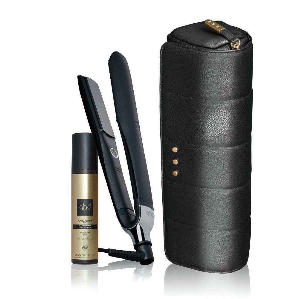 GHD Platinum+ Hair Straightener Bundle - Black
