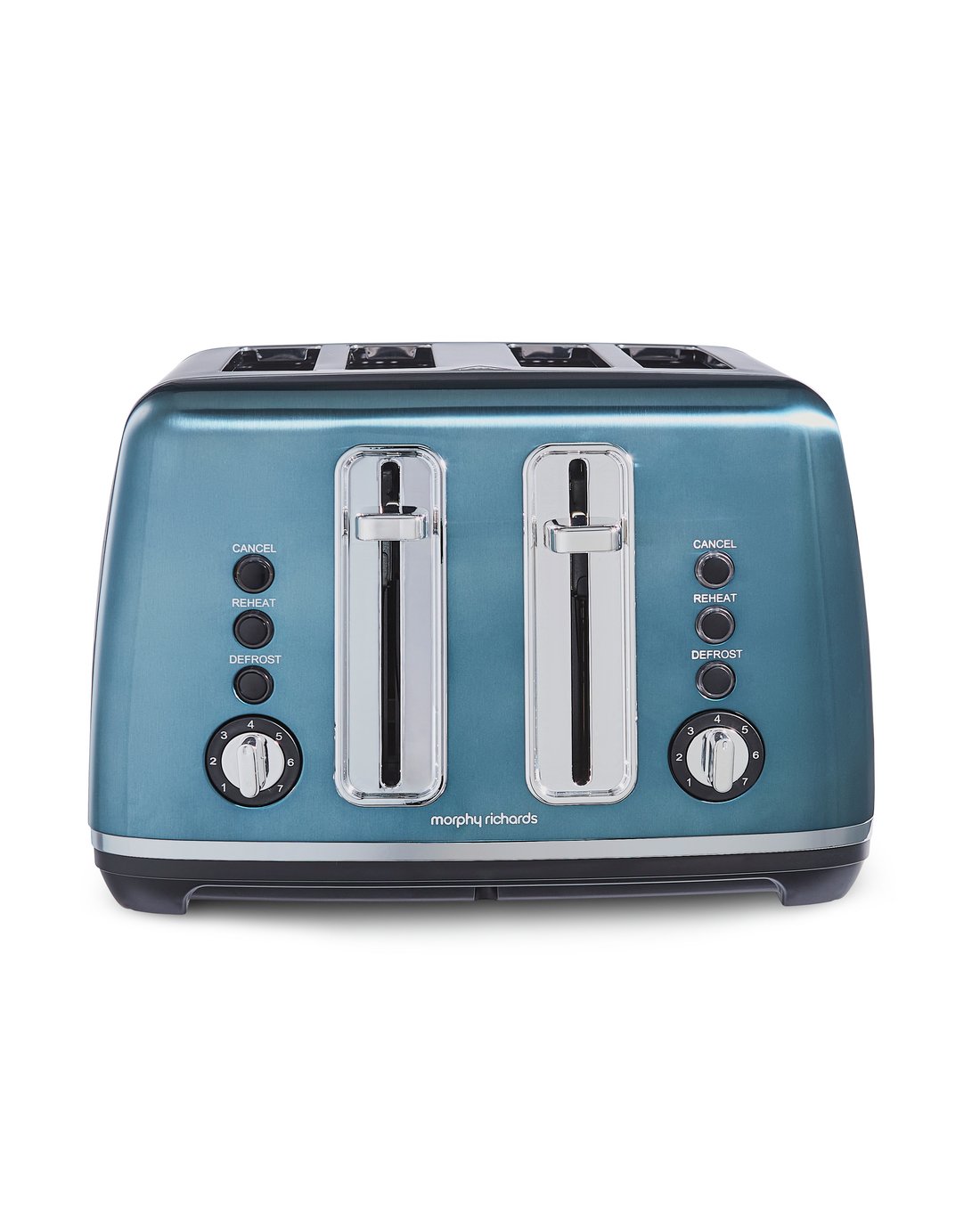 Morphy Richards 242049 Accents 4 Slice Toaster - Blue