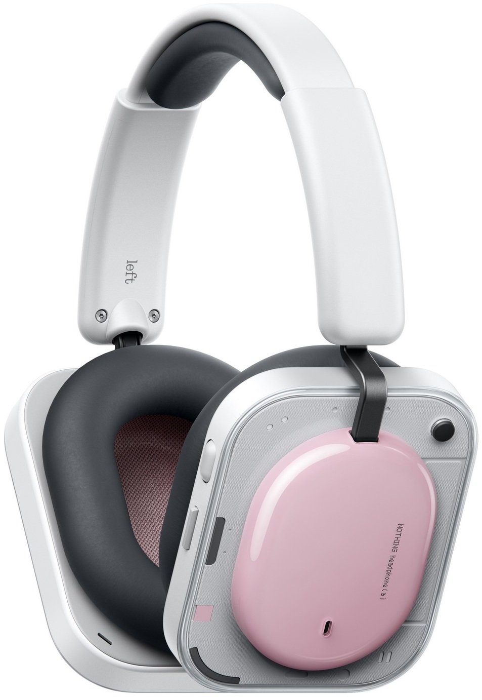 Nothing Headphone (a) Wireless Over-Ear Headphones- Pink