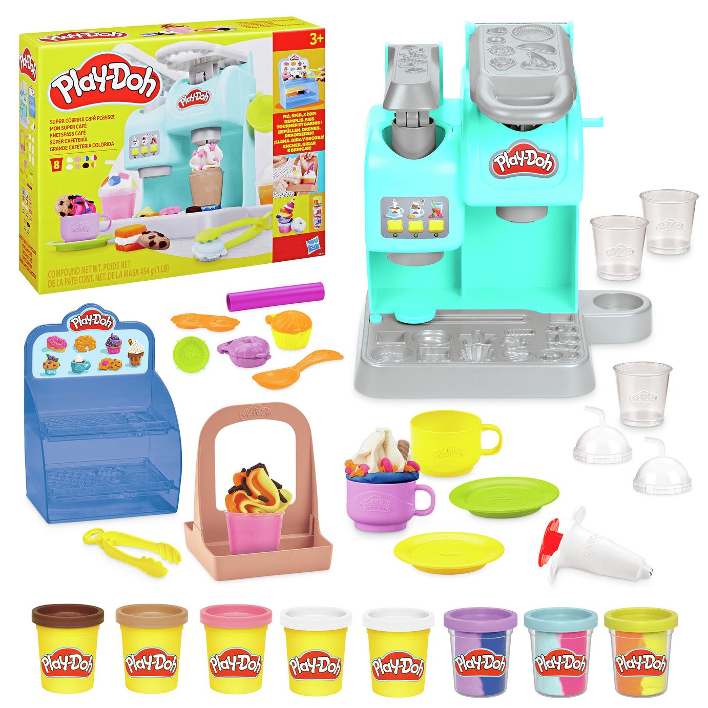 Play Doh Super Colourful Cafe Playset