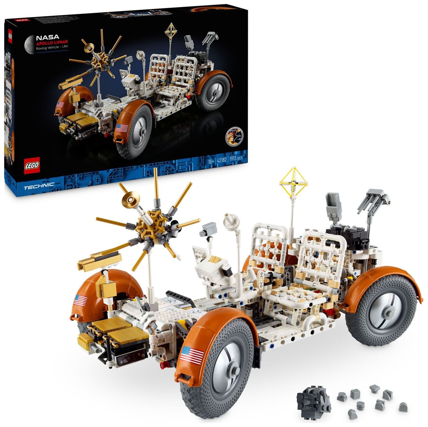 LEGO Technic NASA Apollo Lunar Roving Vehicle – LRV 42182