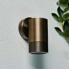 Zink IP54 Bronze Finish Outdoor Wall Up or Down Light