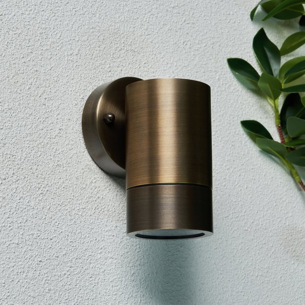 Buy Zink IP54 Bronze Finish Outdoor Wall Up or Down Light